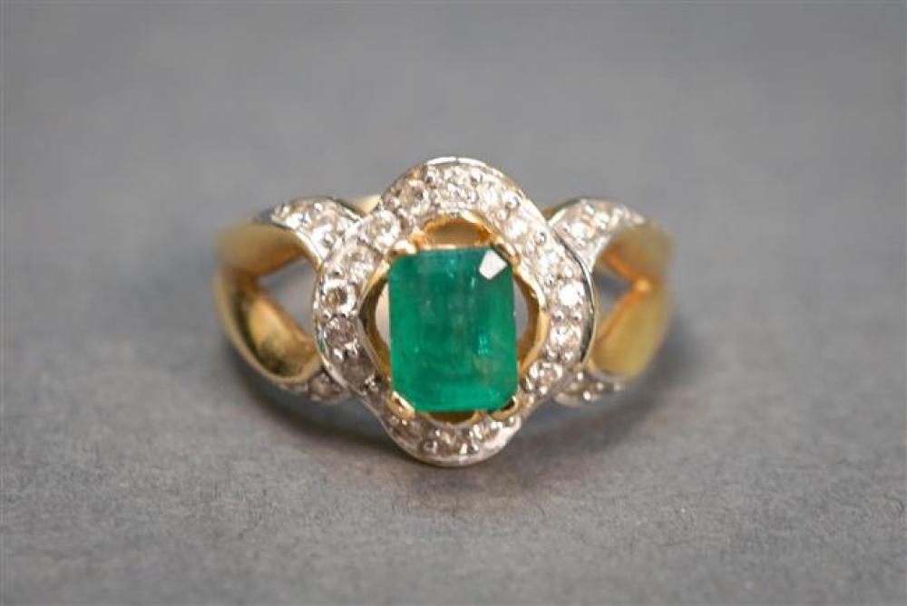 LEVIAN 14-KARAT YELLOW-GOLD EMERALD