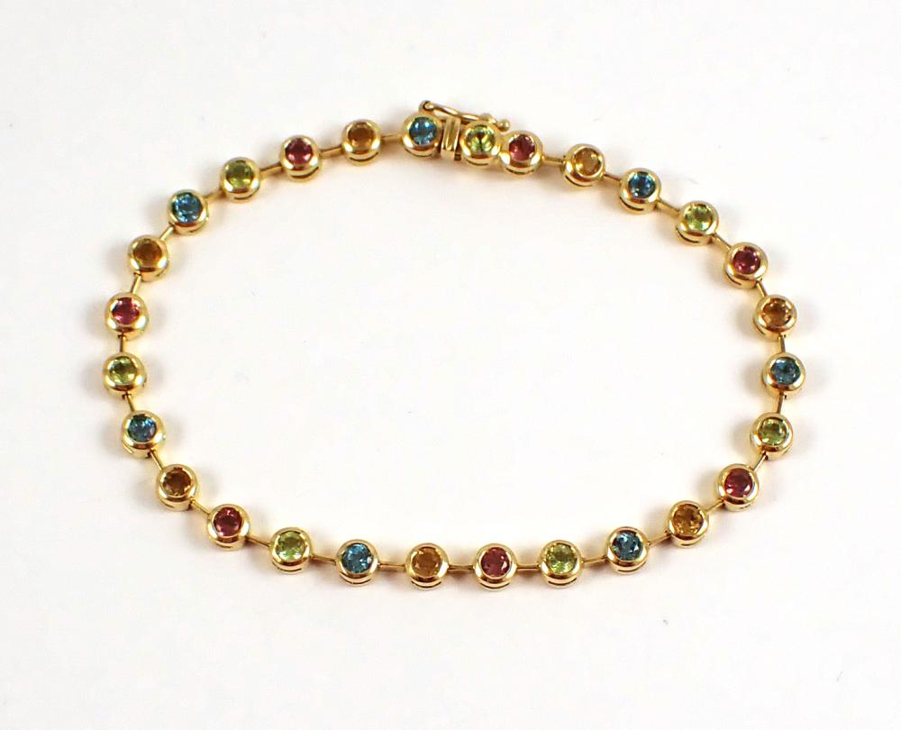 LEVIAN MULTICOLOR GEMSTONE AND