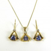 LEVIAN PENDANT NECKLACE AND EA