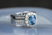 LEVIAN SAPPHIRE, DIAMOND AND G