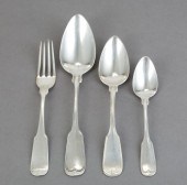 LEWIS OWEN COIN SILVER FLATWAR