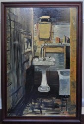 LEWIS SOKOLOFF, INTERIOR SCENE
