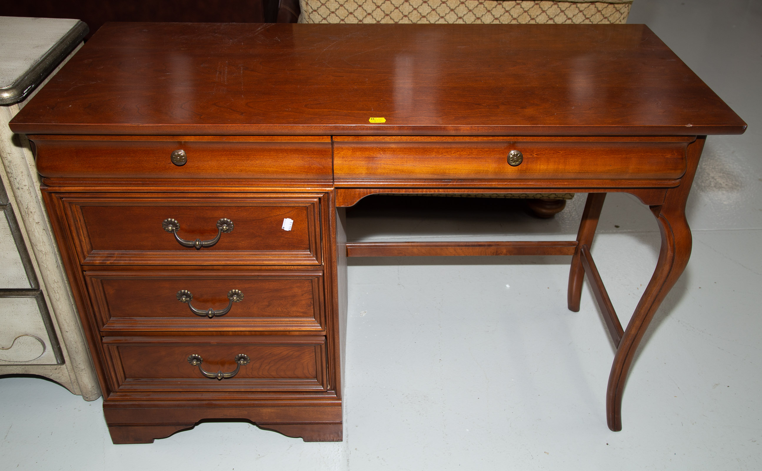 LEXINGTON MAHOGANY DESK .