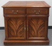 LEXINGTON MAHOGANY FOLD-TOP BA