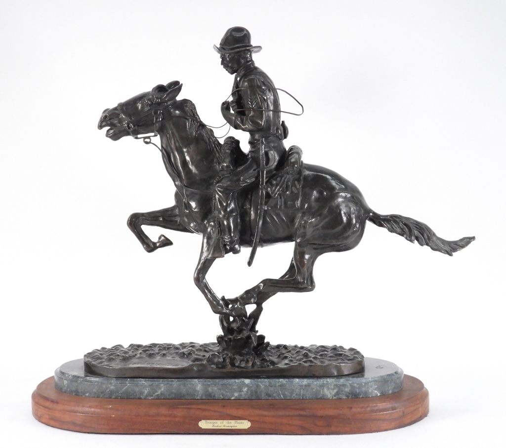 LG AFT. FREDERIC REMINGTON BRONZE