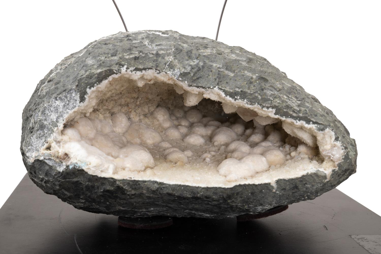 LG. BASALT GEODE SPECIMEN ON