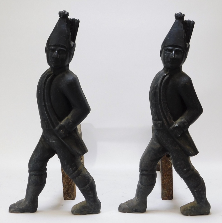 LG CAST IRON HESSIAN SOLDIER