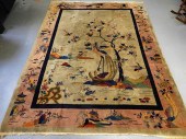 LG CHINESE ART DECO POLYCHROME