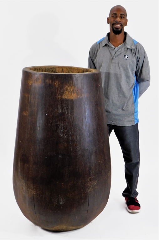LG CHINESE BAMBOO PLANTER RAIN DRUM