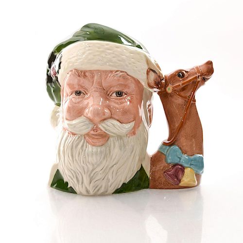 LG DOULTON CHARACTER JUG, SANTA