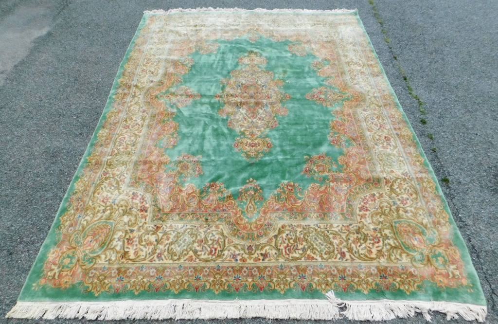LG GREEN BOTANICAL RUG Middle