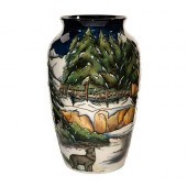 LG MOORCROFT POTTERY ANJI DAVE