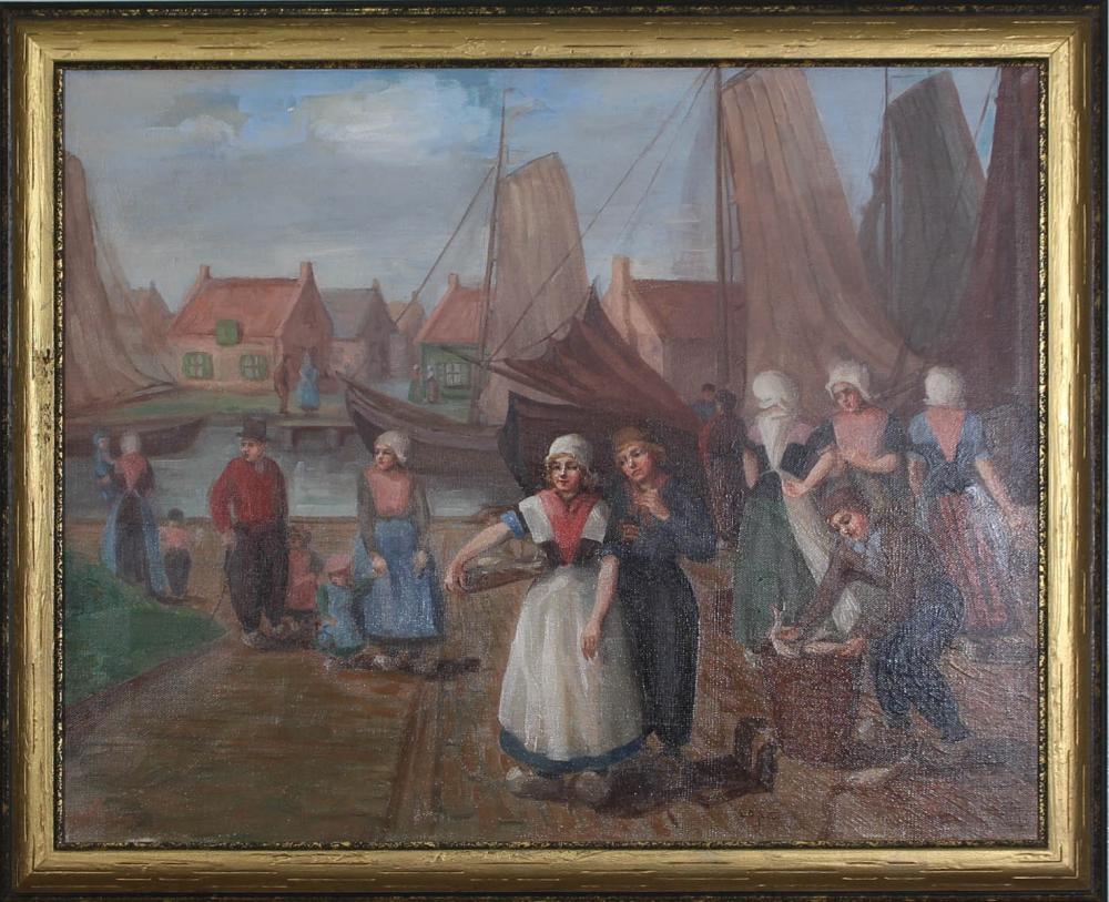 L.G. PAXTON OIL ON CANVASL.G.