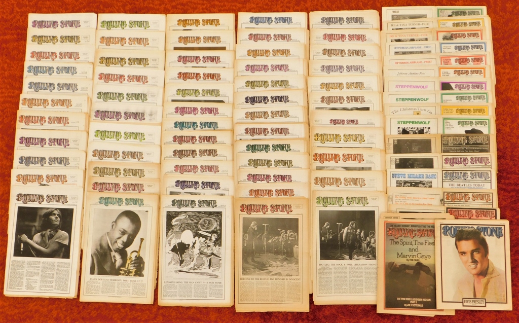 LG ROLLING STONES MAGAZINE EPHEMERA
