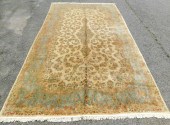 LG TAN BOTANICAL RUG Middle Ea