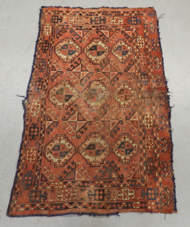 LG TURKMEN CHUVAL BAG FACE RUG