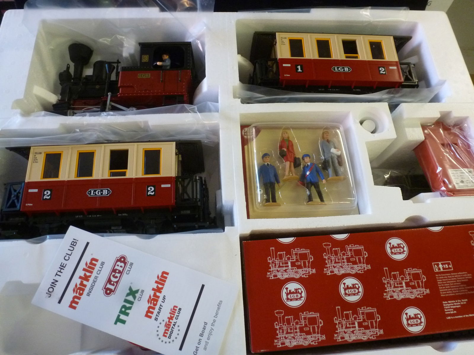 LGB G-SCALE STARTER KIT; WITH LIGHT
