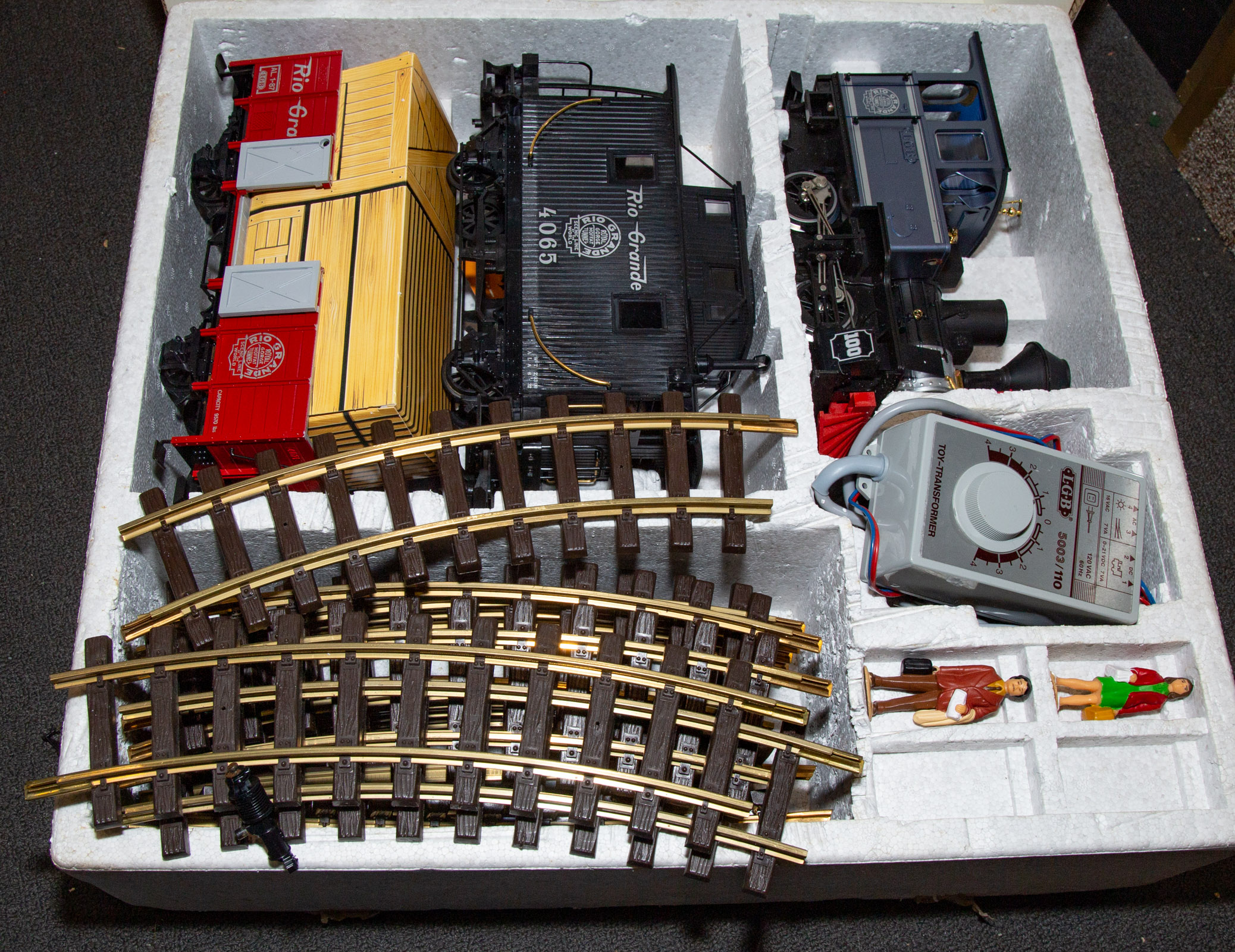 LGB RIO GRANDE TRAIN SET #20087,