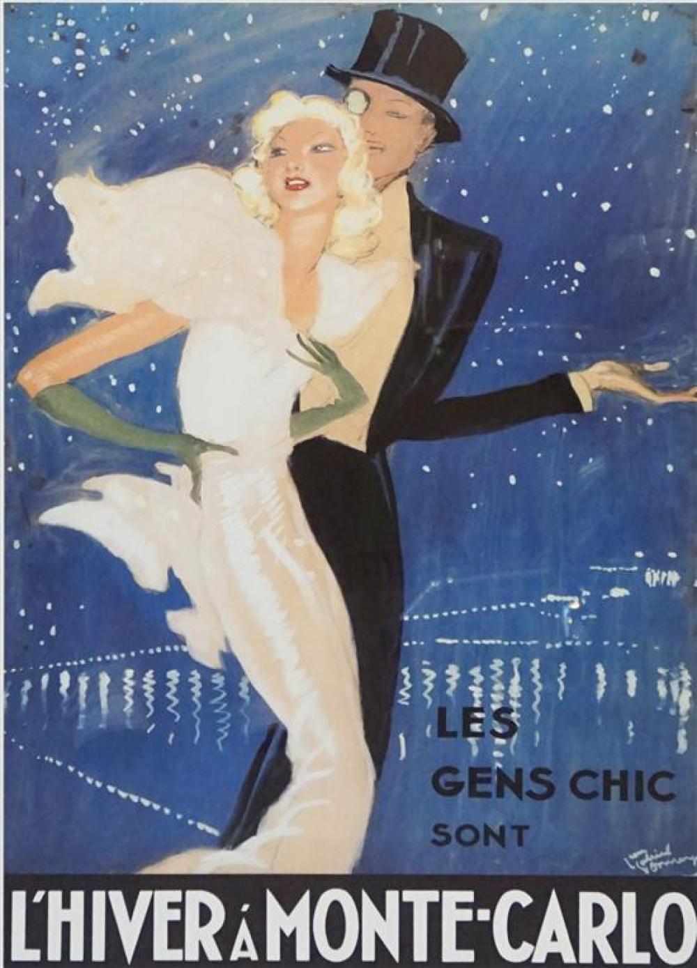 L'HIVER A MONTE CARLO, REPRODUCTION