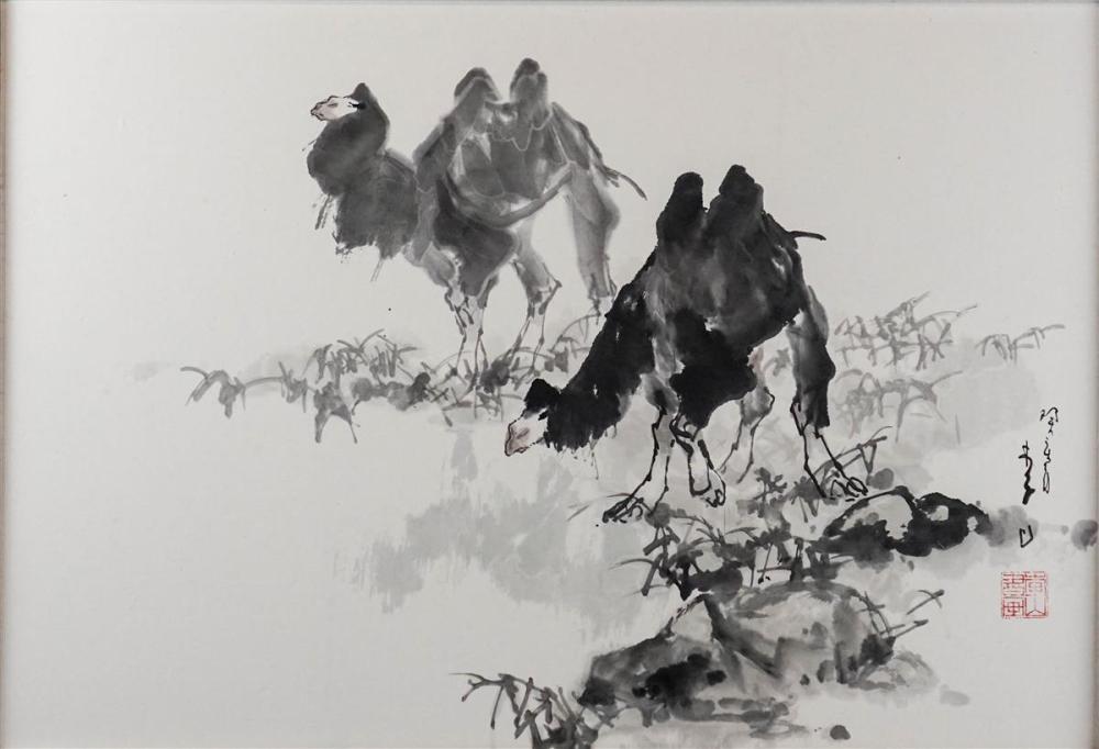 LI SHAN (CHINESE, B. 1926) TWO