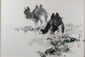 LI SHAN (CHINESE, B. 1926) TWO