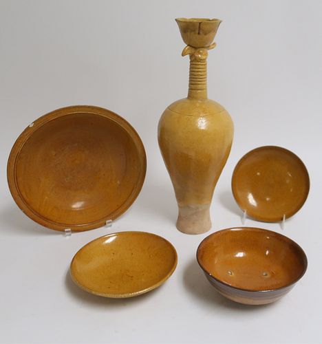 LIAO DYNASTY AMBER GLAZED