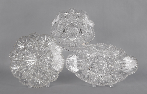 Libbey brilliant cut glass