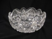 Libbey Cut Glass Bowl fancy ov