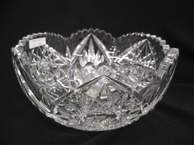 Libbey Cut Glass Bowl ''Gem''