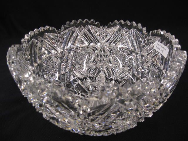 Libbey Cut Glass Bowlbrilliant