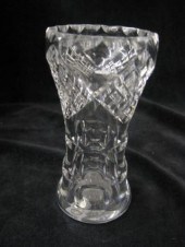Libbey Cut Glass Bud Vase scar