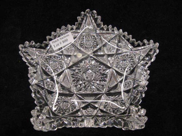 Libbey Cut Glass Dish five