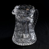 LIBBEY CUT GLASS PITCHER: A Li