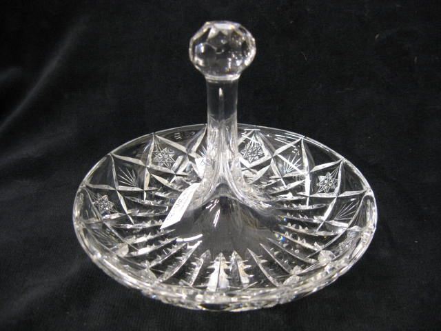 Libbey Cut Glass Ring Tray