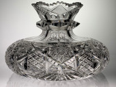 LIBBEY EMPRESS CUT GLASS 10" F