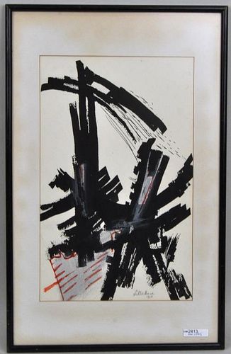 LIBBIE MARK, ABSTRACT MIXED MEDIAon