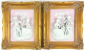 LIBERACE ESTATE: PAIR BISQUE P