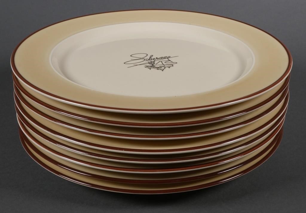 LIBERACE LOGO SET OF STONEWARE