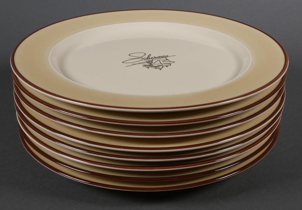 LIBERACE LOGO SET OF STONEWARE