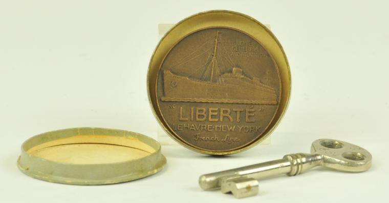 LIBERTE SOUVENIR COIN AND KEY