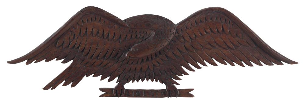 LIBERTY EAGLE PLAQUE DATED 1960
