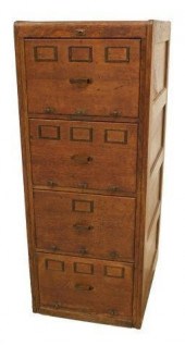 LIBRARY BUREAU SOLE MAKERS OAK