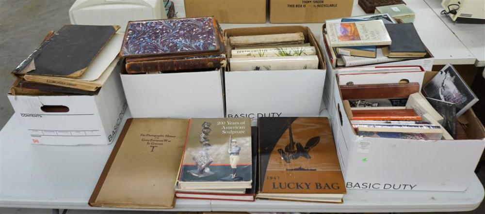 LIBRARY OF BOOKS, ART AND