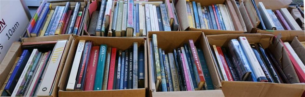 LIBRARY OF BOOKS (ART,