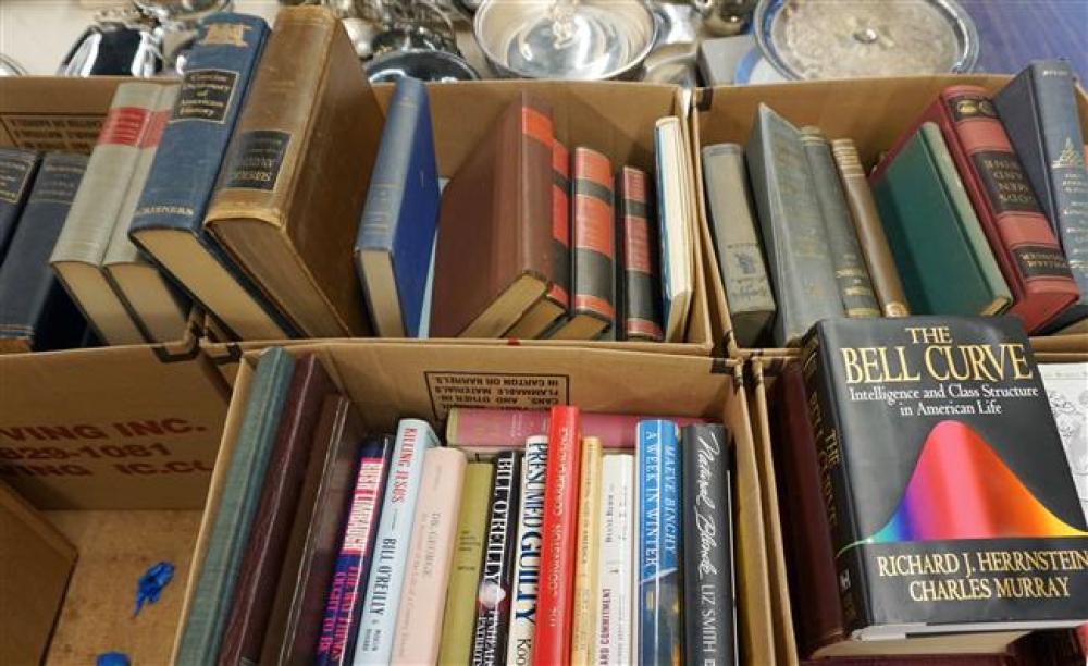 LIBRARY OF BOOKS (FIVE