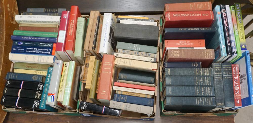 LIBRARY OF BOOKS INCLUDING