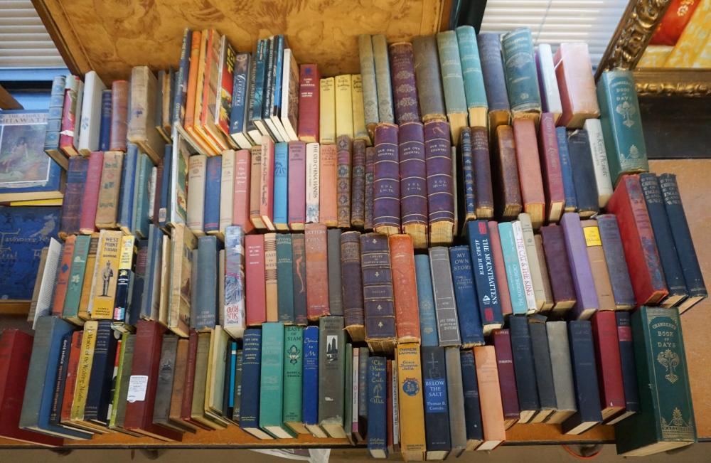LIBRARY OF BOOKS, LEATHERBOUND