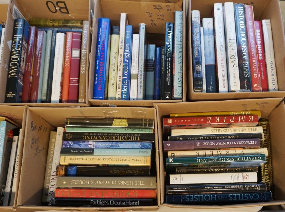 LIBRARY OF BOOKS, MOSTLY FINE ART