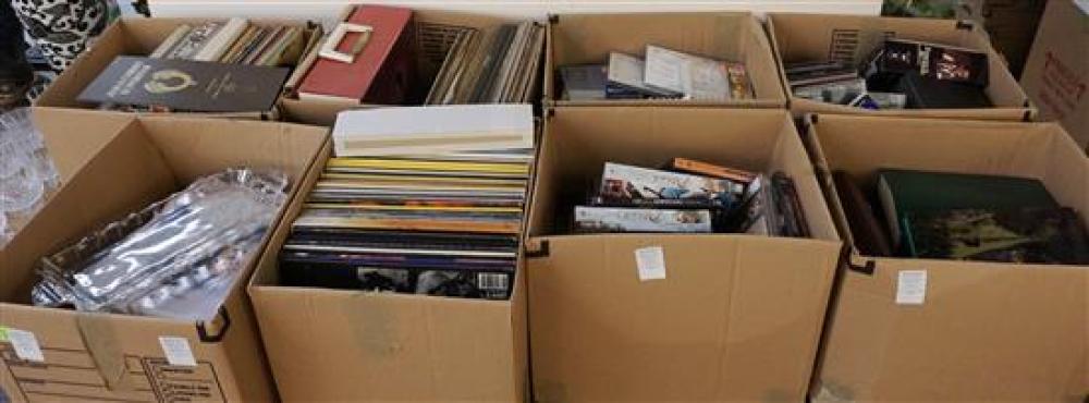 LIBRARY OF BOOKS, RECORDS AND