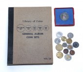 LIBRARY OF COINS ALBUM & 1937